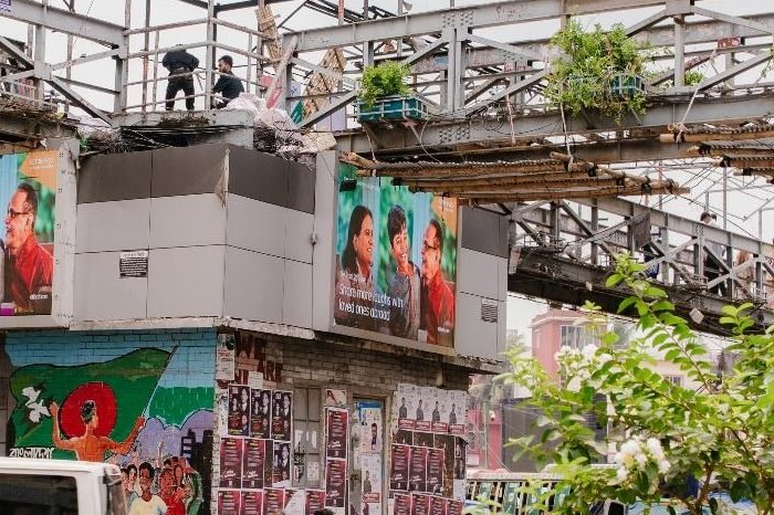 Mirpur-10 Circle (4 Screens) LED billboard in Dhaka, facing Mirpur-1,12,14 & Rokeya